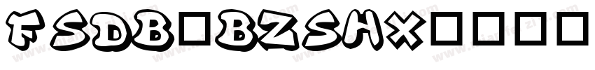 fsdb_bzshx字体转换