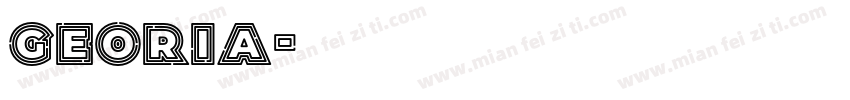 Georia字体转换
