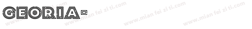 Georia字体转换