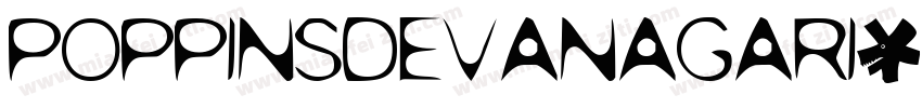 POPPINSDEVANAGARI字体转换