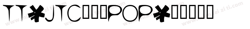 TT-JTCナミキPOP字体转换