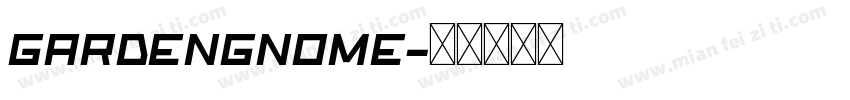GardenGnome字体转换