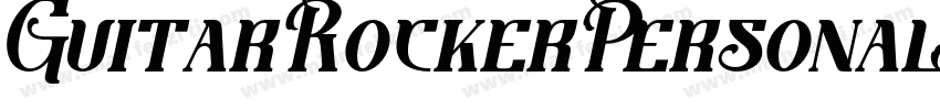 GuitarRockerPersonaluse字体转换