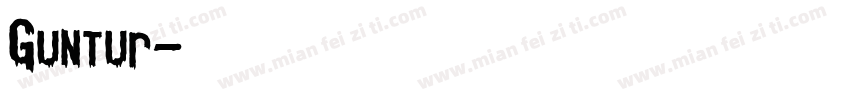 Guntur字体转换