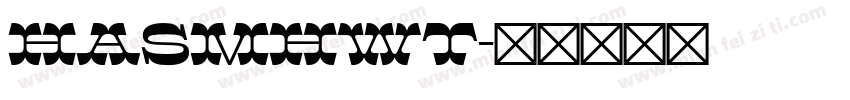 hasmhwt字体转换