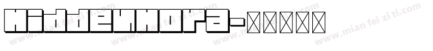 HiddenHora字体转换