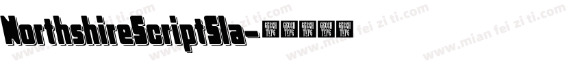 NorthshireScriptSla字体转换