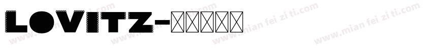 Lovitz字体转换