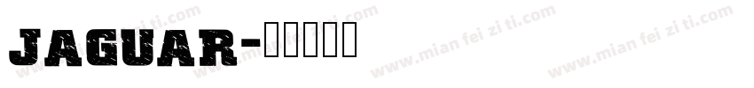 Jaguar字体转换