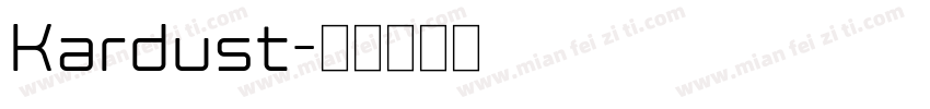 Kardust字体转换