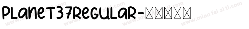 Planet37Regular字体转换