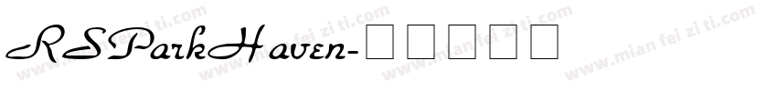 RSParkHaven字体转换