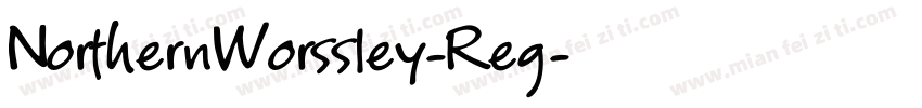 NorthernWorssley-Reg字体转换