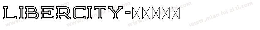libercity字体转换