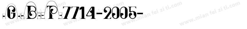 GBT7714-2005字体转换