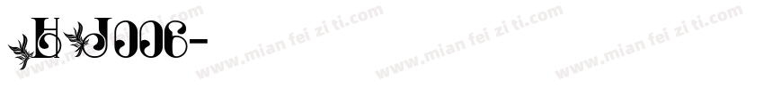 HJ006字体转换