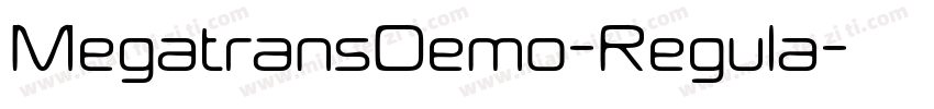 MegatransDemo-Regula字体转换