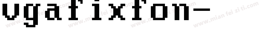 vgafixfon字体转换