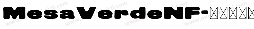 MesaVerdeNF字体转换