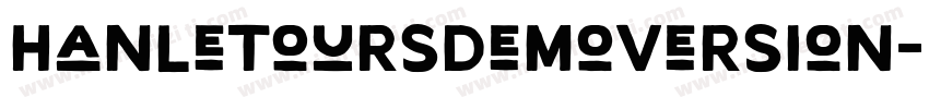 HanLeToursDemoVersion字体转换