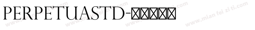 PerpetuaStd字体转换