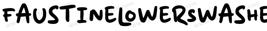 FaustineLowerSwashes字体转换