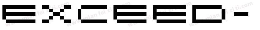 Exceed字体转换