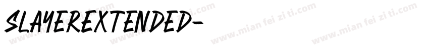 SlayerExtended字体转换