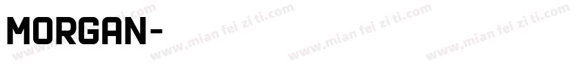 morgan字体转换
