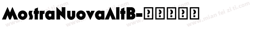 MostraNuovaAltB字体转换