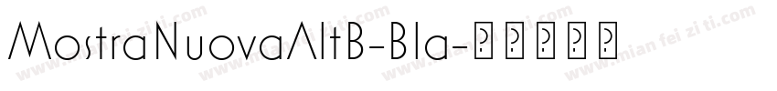 MostraNuovaAltB-Bla字体转换