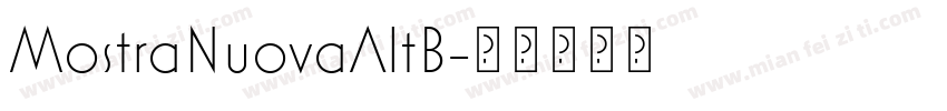 MostraNuovaAltB字体转换