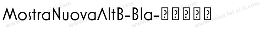 MostraNuovaAltB-Bla字体转换
