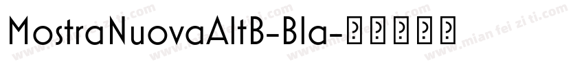 MostraNuovaAltB-Bla字体转换