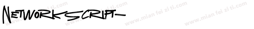 NetworkScript字体转换