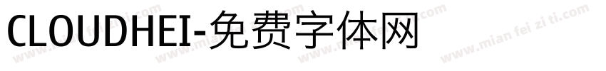 CLOUDHEI字体转换