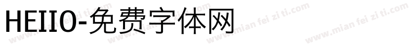 HEIIO字体转换