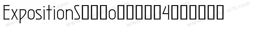 ExpositionShadow-0zg4字体转换