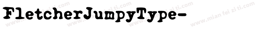 FletcherJumpyType字体转换