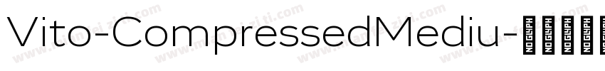 Vito-CompressedMediu字体转换