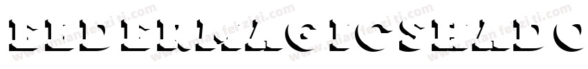 ElderMagicShadowItalic-vMrA字体转换