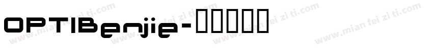 OPTIBenjie字体转换