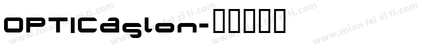 OPTICaslon字体转换