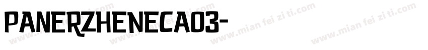 PaNerzhenecao3字体转换