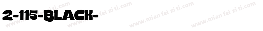 2-115-Black字体转换