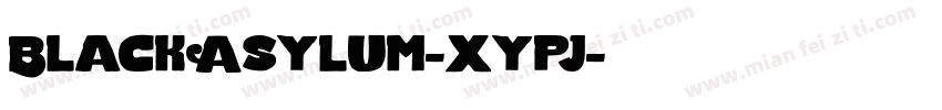 BlackAsylum-xypj字体转换