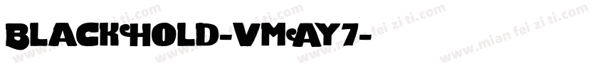 BlackHold-vmAy7字体转换