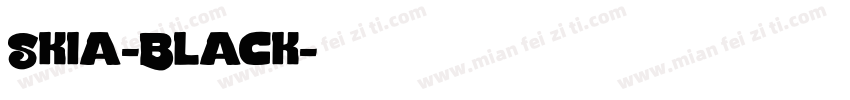 Skia-Black字体转换