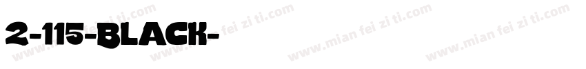 2-115-Black字体转换