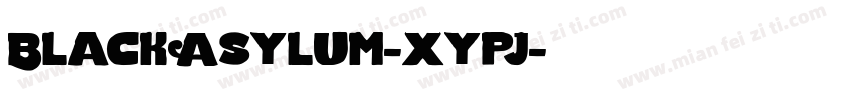 BlackAsylum-xypj字体转换